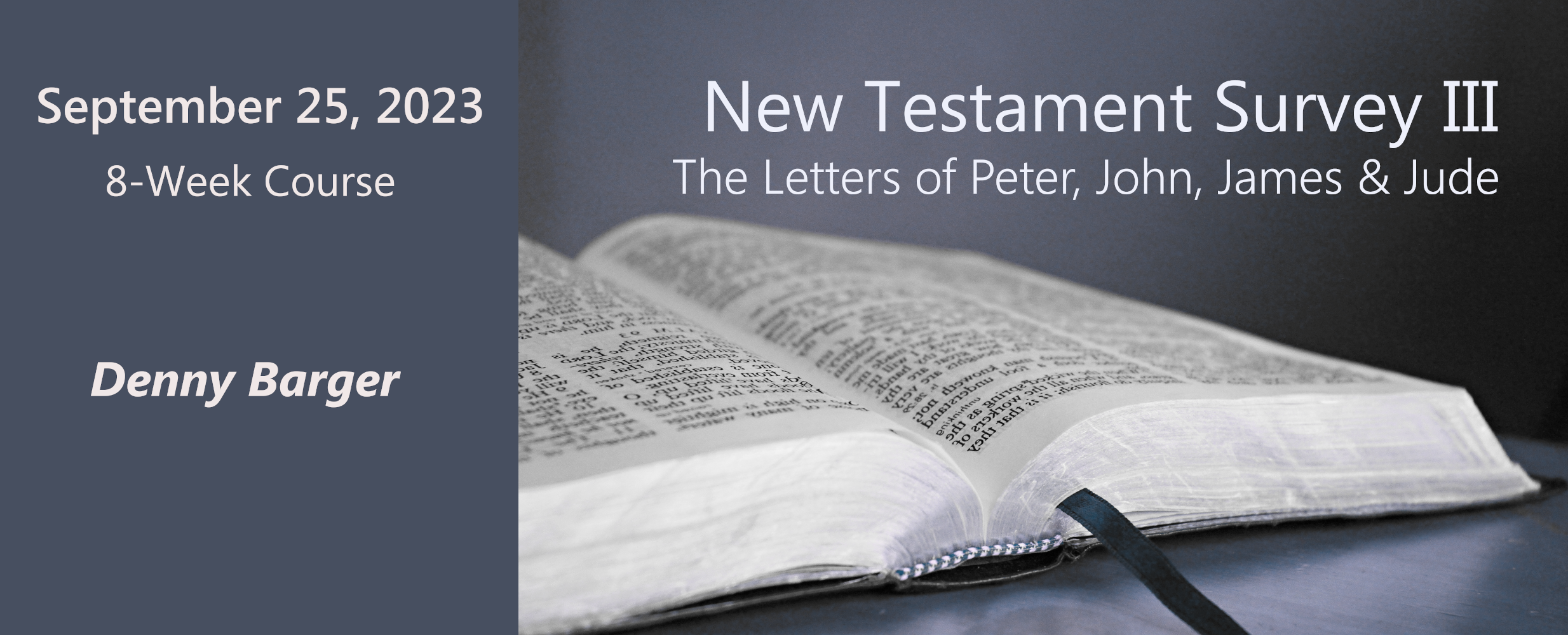 New Testament Survey III